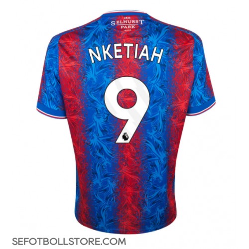 Crystal Palace Eddie Nketiah #9 Replika Hemmatröja 2024-25 Kortärmad